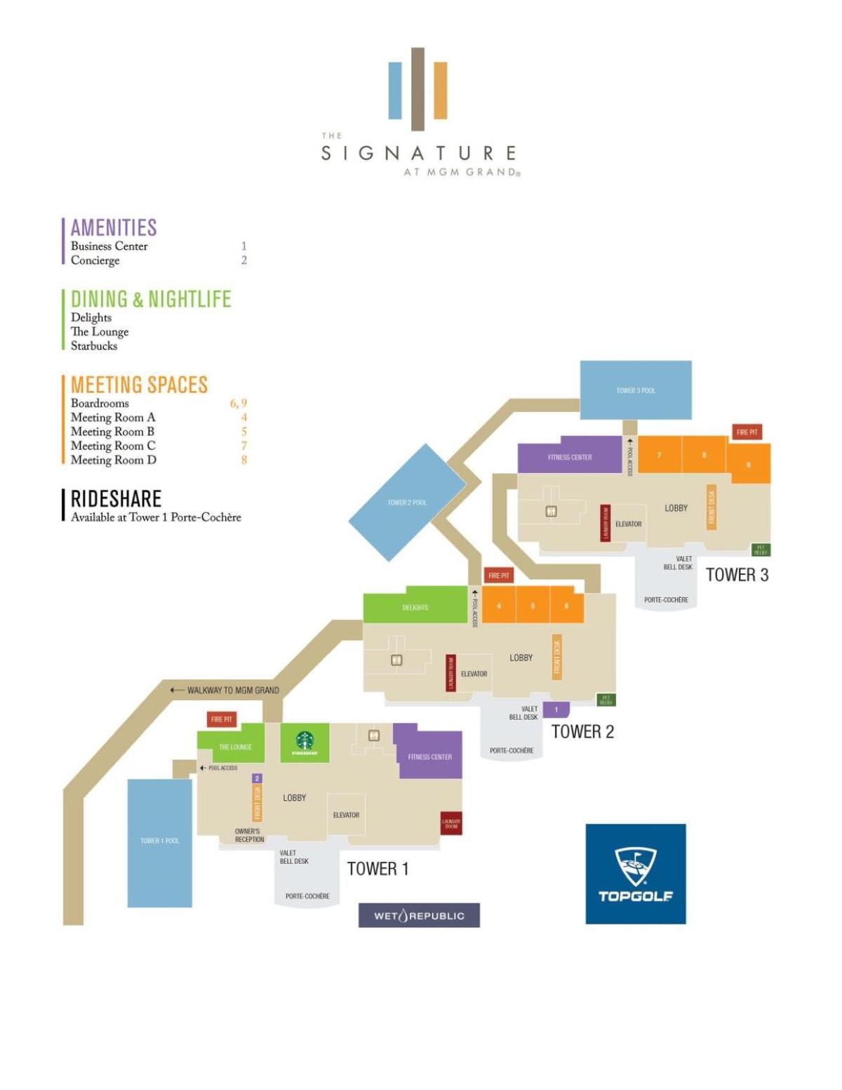 לאס וגאס Mgm Signature-11-704 Jacuzzi Studio מראה חיצוני תמונה